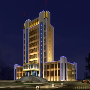政府大楼亮化工程